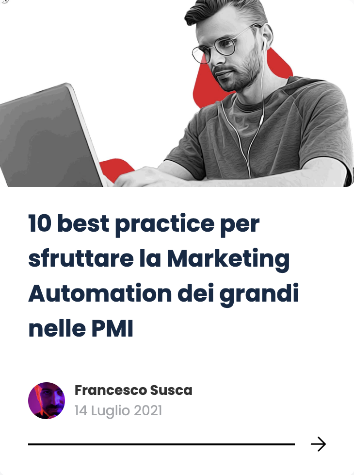 Francesco Susca 10 consigli Marketing Automation Ninja